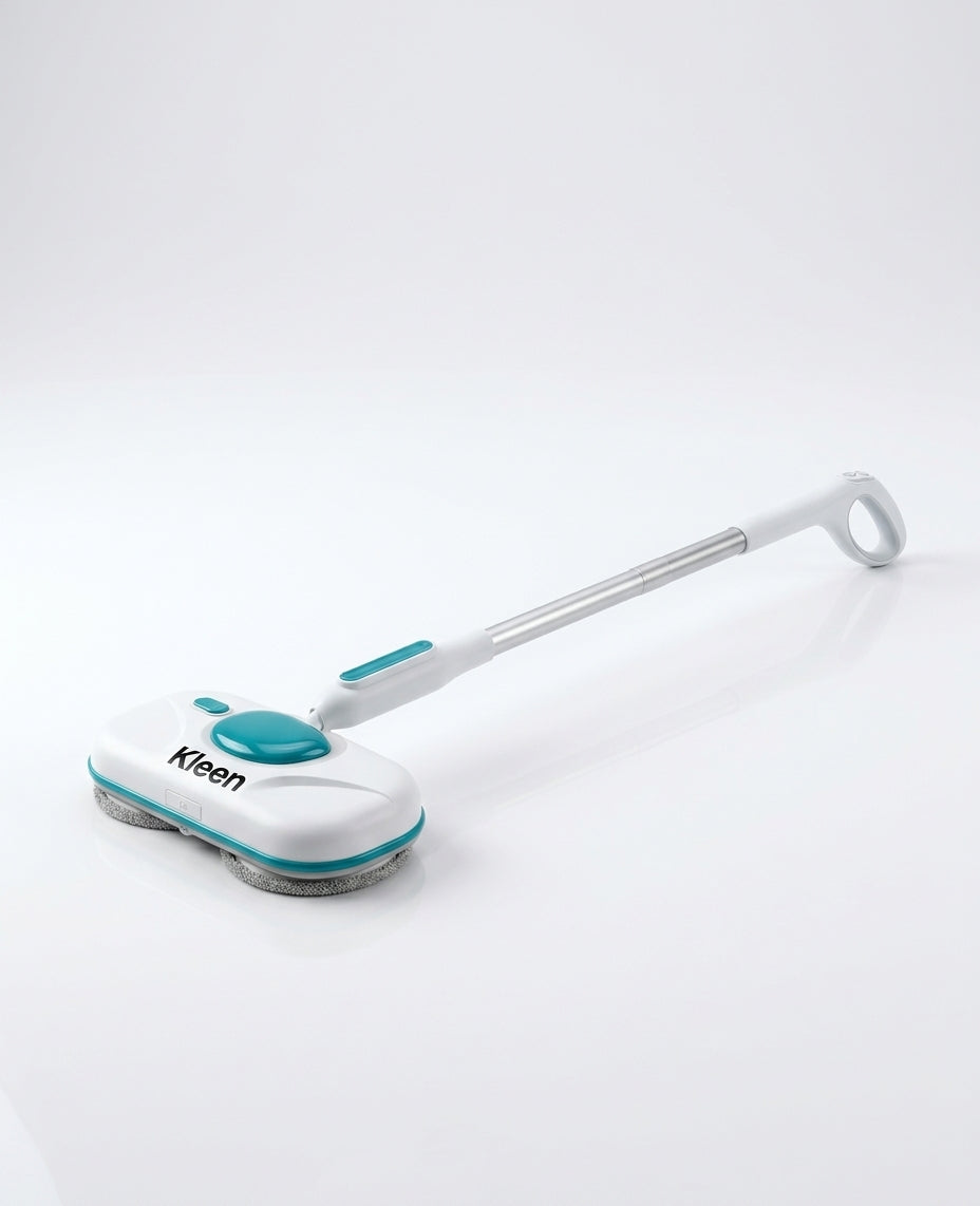 KleenMop studio product shot with extended handle